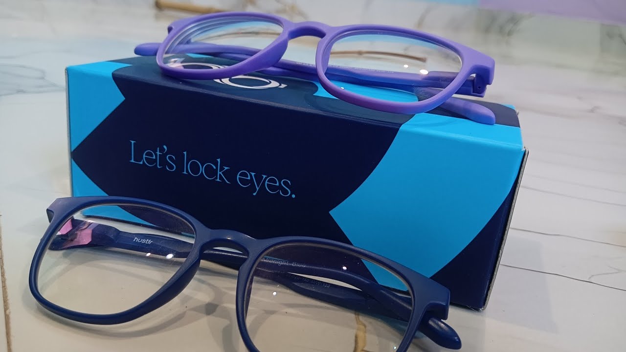 👓 Best Budget Eyeglasses Under ₹500!  Lenskart Hustlr Amethyst  Unboxing & Honest Review 💙