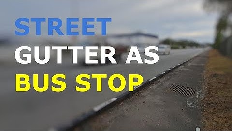 The Horrendous Design Of Bus Stops In Penang