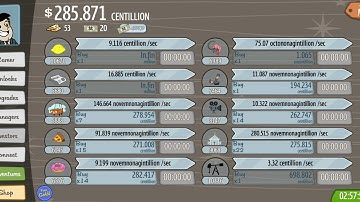 Adventure Capitalist Claim error.