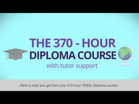 370-hour TESOL Online Diploma Course from ITTT - long version with subtitles