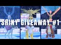 Shiny giveaway new legendaries  more  pokemon scarlet and violet the indigo disk shiny giveaway 1