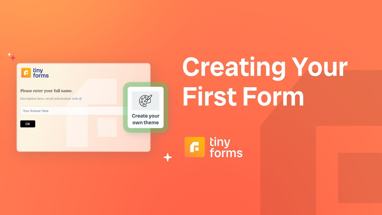 How to Create Your First Form in TinyCommand | TinyForms Tutorial - YouTube