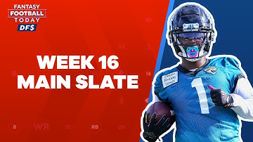 NFL DFS Week 16 Preview: Main Slate Lineups, Picks, Stacks & Ownership |2023 Fantasy Football Advice