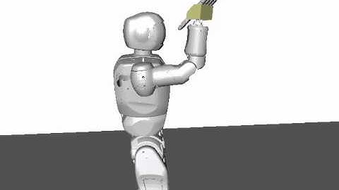 Hubo OpenRAVE 2D IK Arm Move