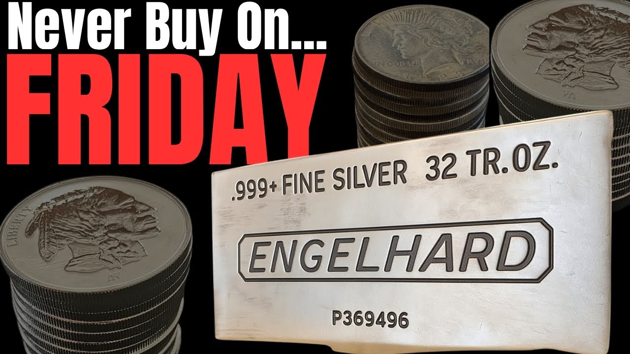 Никогда не покупайте серебро в пятницу. Ошибка новичков.