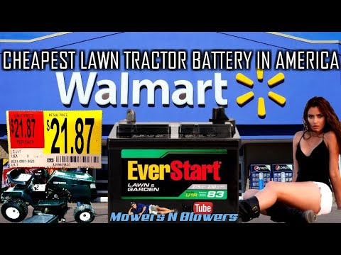 Everstart Group U1 7 Cheapest Garden Lawn Tractor Riding Mower 12v