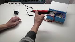 3D Stereo Printing Pen, 3D Stift Test Unboxing Review