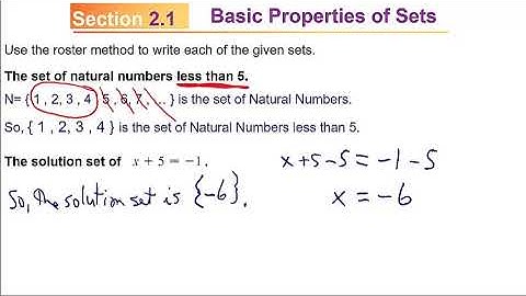 MATH 110 Intro--Sec 2.1--2.2 Lecture Fall 2020