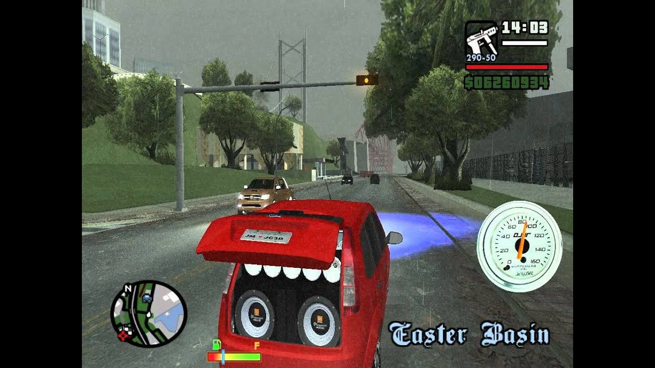 Rolêzinho de ford Fiesta (Gta San Andreas) YouTube