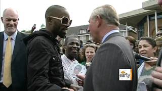 Prince Harry visits post-riot areas