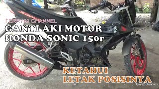 Ganti Aki Honda Sonic 150R Sonic 150R Battery