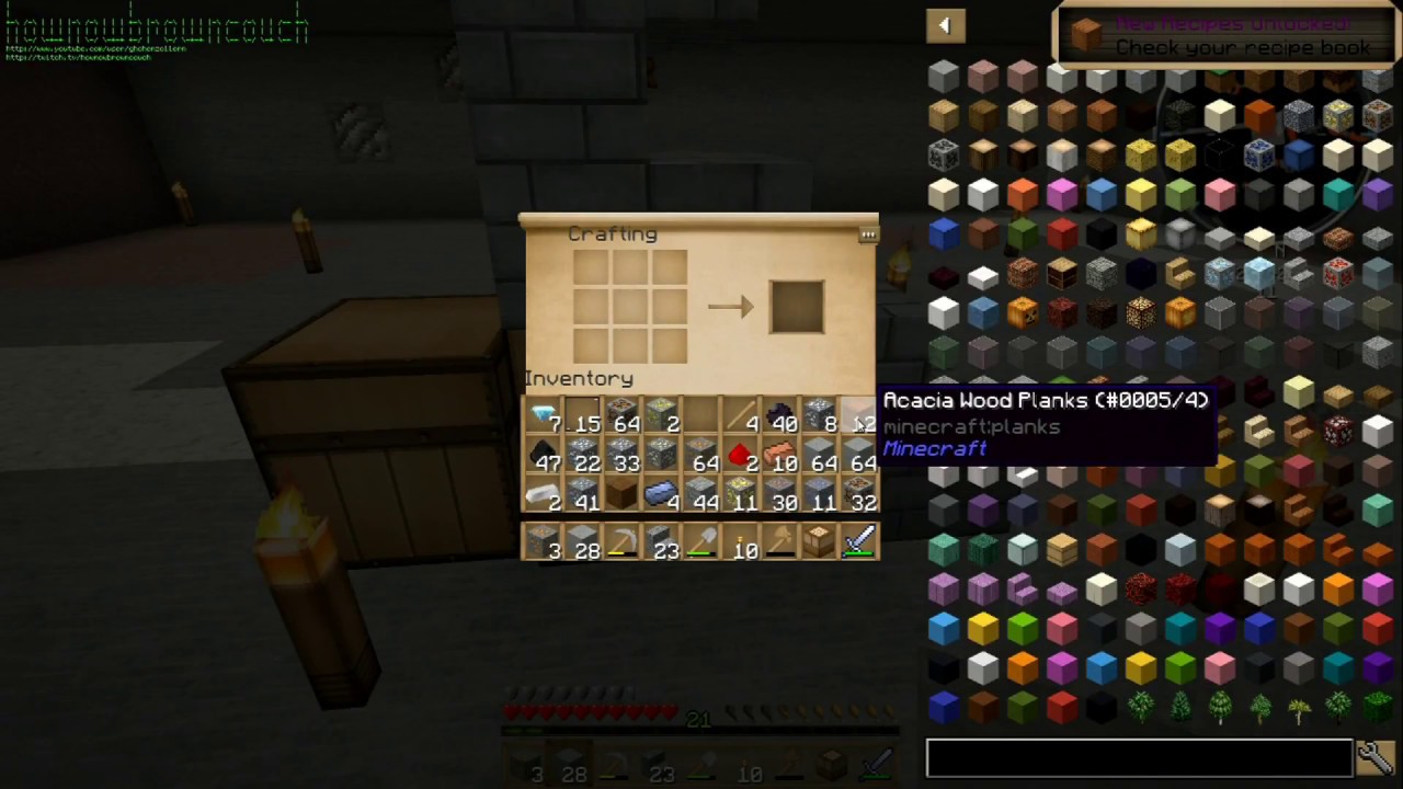 Twitch Stream Highlights 114 Howto Add A Recipe To Minecraft 1 12 2 Crafttweaker Youtube