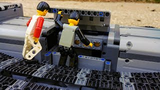 LEGO Technic Tracked Strategic Missile Launcher - Return to Base (onboard footage) by Brick & Gear 5,287 views 3 years ago 4 minutes, 56 seconds