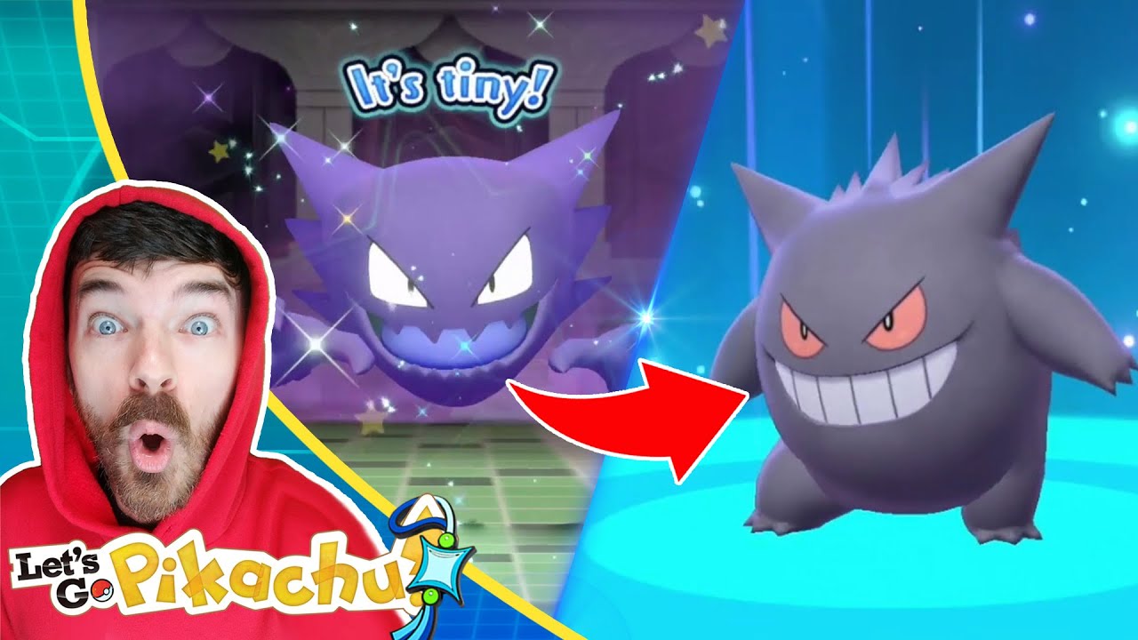 Shiny Gastly, Shiny Haunter & Shiny Gengar Reactions  Pokemon Let's Go  Pikachu Shiny Living Dex 