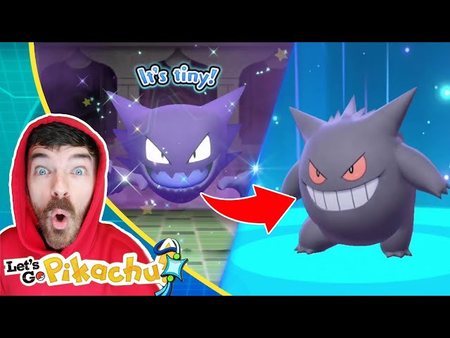 Shiny Gastly, Haunter, & Gengar models