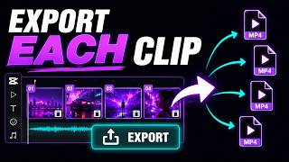 How to Export Multiple Clips in CapCut