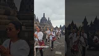 Pradaksina di Candi Borobudur