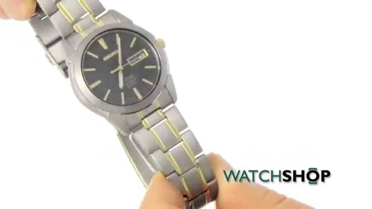 Men's Seiko Watch (SGG735P1) - YouTube