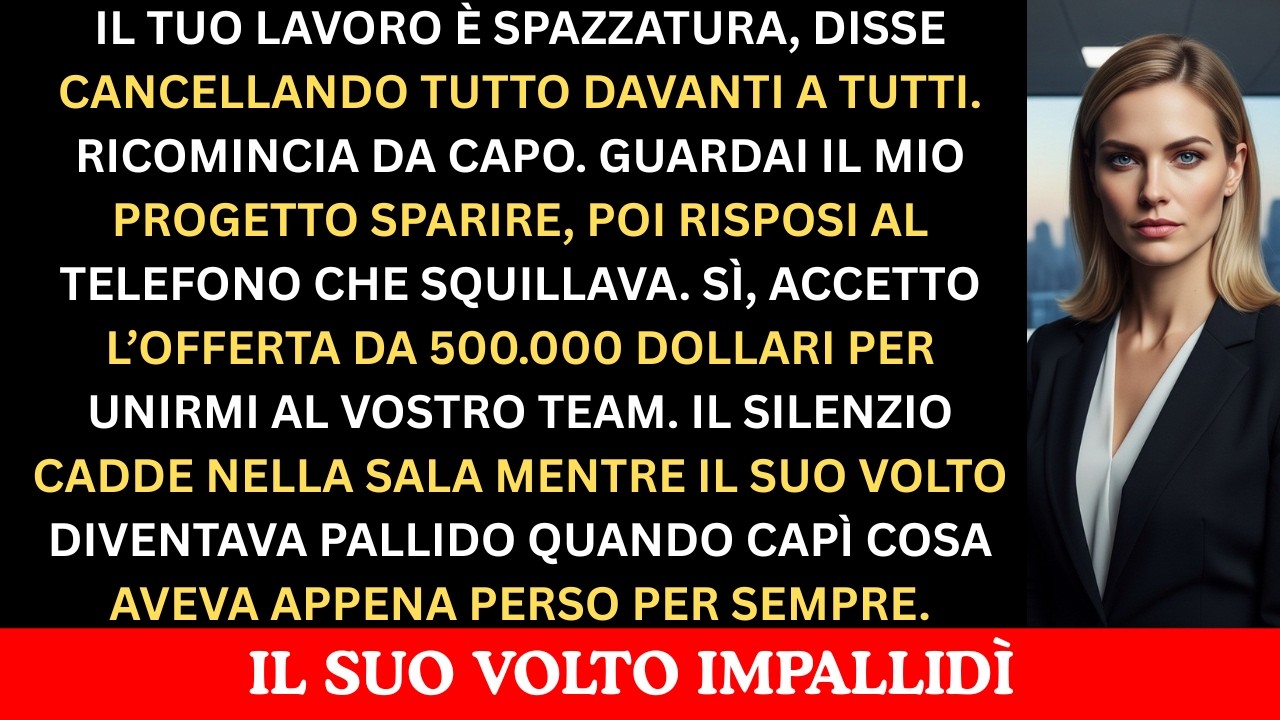 Il Mio Supervisore Ha Cancellato Un Anno Di Lavoro. Poi Mi Ha Detto Di Ricominciare