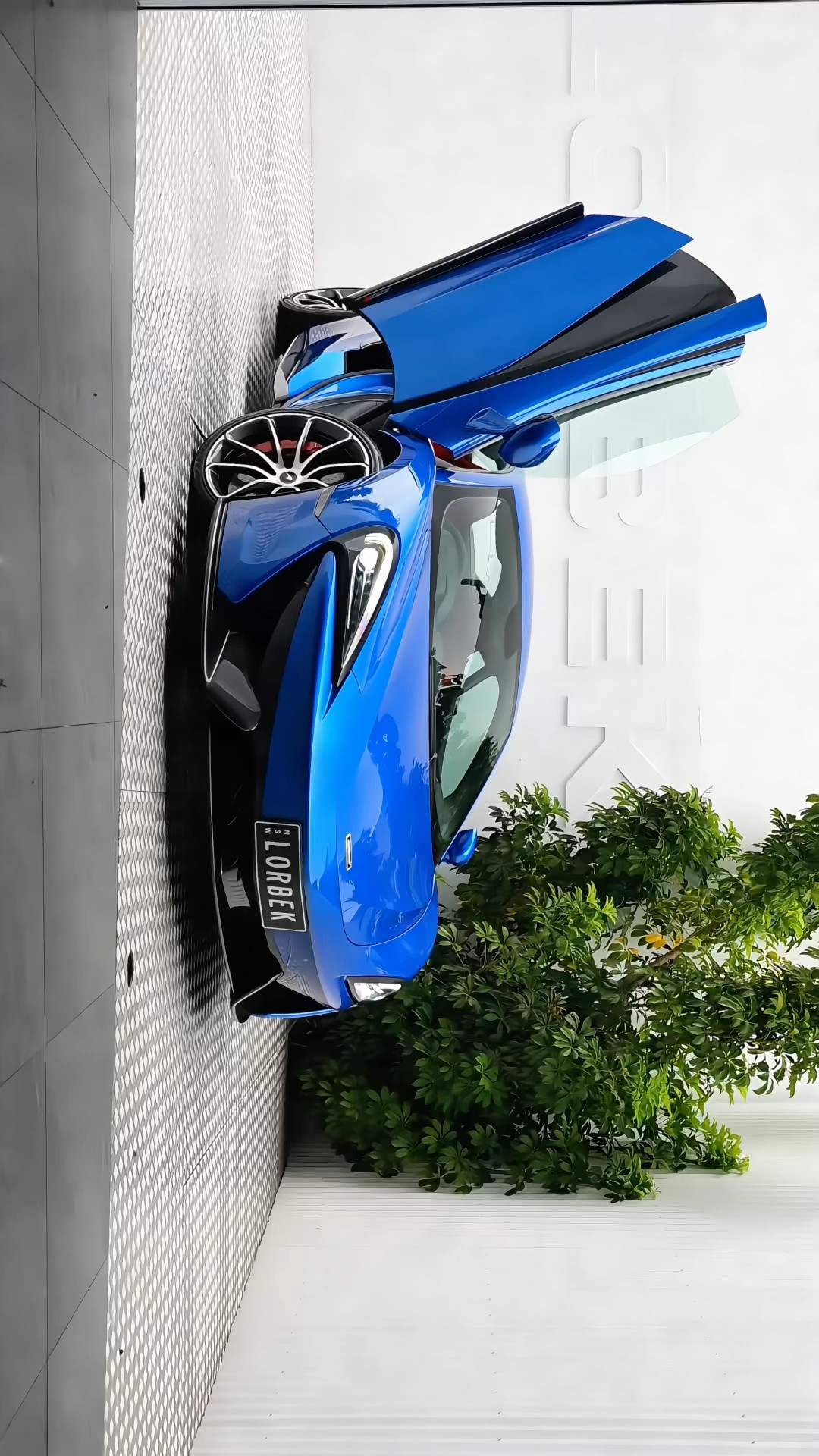 空飛ぶペガサスとブルーcab Mclaren 570s | 📷 LorbekLuxuryCars #mclaren570s #570s