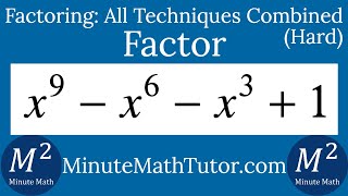 Factor x^9-x^6-x^3+1