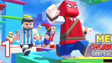 Mega Parkour: Obby Escape Run gameplay Walkthrough (Android,ios)