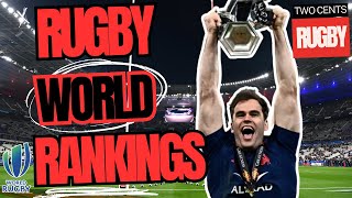 World Rugby Rankings | AFTER the 6 Nations | March 2025