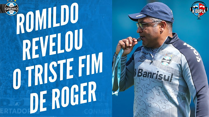 🔵⚫ Grêmio: Presidente contou detalhes da saída de Roger Machado | Informações confirmadas