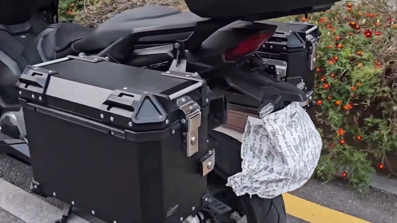 포르자 750 사이드백 및 설치법