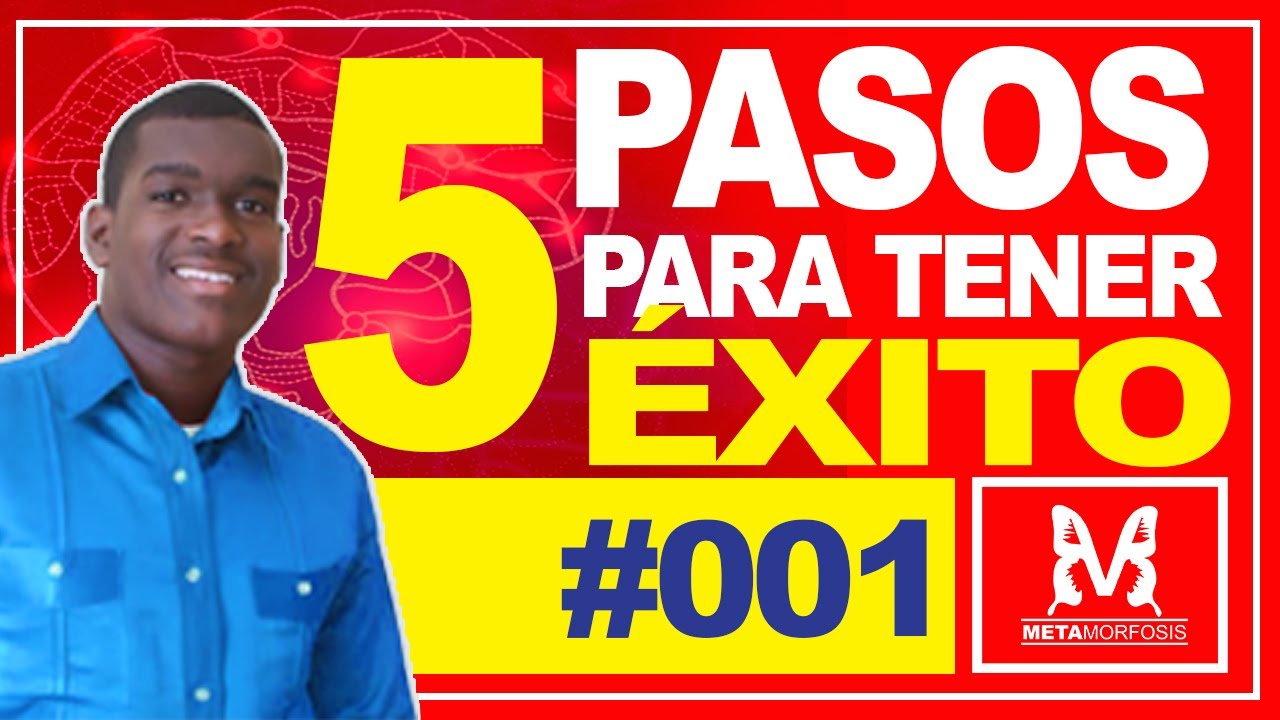 5 PASOS PARA SER EXITOSO (3 Minutos para toda la vida) - YouTube