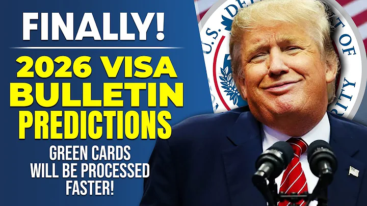 finally! 2026 Visa Bulletin Predictions : Green Cards Will Be Processed Faster? USCIS