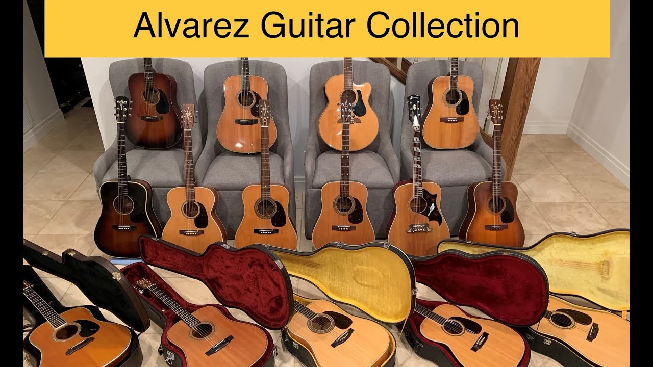 Vintage hairy alvarez guitars