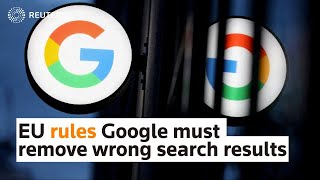 Famous EU rules Google must remove wrong search results Profile