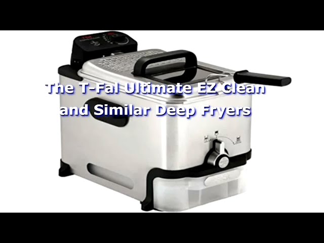 Emeril by T-Fal 3.3L Stainless Steel Deep Fryer with Oil Filtration 