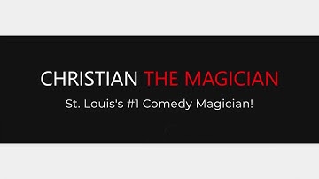 Christian The Magician ||  by Arc Solutions Youtube Intro Maker