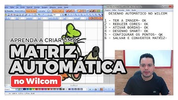 CRIAR MATRIZ RÁPIDA E AUTOMÁTICA NO WILCOM