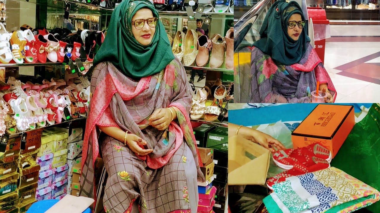  আজ বসুন্ধরাতে কিছু কেনা কাটা 👠🥾👡👟🥿/Unique stylish sandal design /Bangladeshi mom Tisha