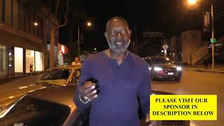Famous Dennis Haysbert talks about the Coronavirus outside Craigs restaurant in West Hollywood Net Worth