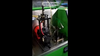 DELPHI EUI test on CRS800 common rail system test bench