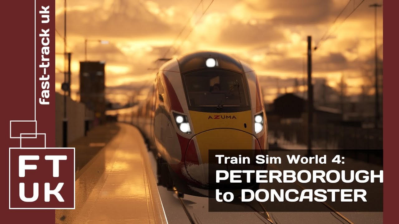 NEW TSW4 1N80 London Kings Cross To York Peterborough To Doncaster new-tsw4-1n80-london-kings-cross-to-york-peterborough-to-doncaster