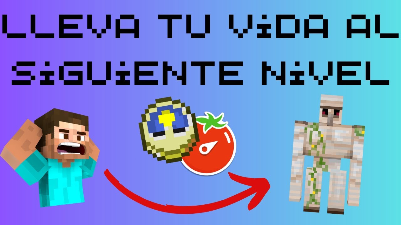 Cómo se hace la TÉCNICA POMODORO | Desarrollo personal con MINECRAFT ...