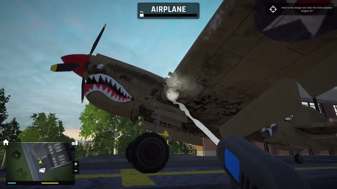 SUPER WASH SIMULATOR !!! Washing a JET!🛩️ 🫧