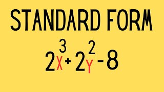 Converting an Expression to Standard Form  | Algebra 1 |