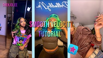S1 E3 : EASY SMOOTH VELOCITY TUTORIAL ON VIDEO STAR PRO || TheKJoLee .