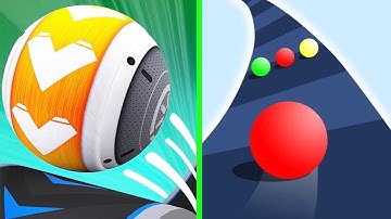 GyroSphere Vs Color Road🔵🔵Walkthrough Android iOS Gameplay HaaE54