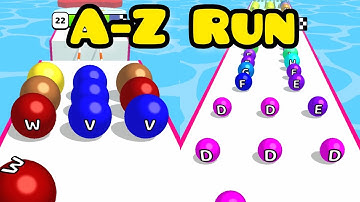 ✅A-Z Run. All Levels TOP Gameplay iOS Android Mobile Games New Update Max Level
