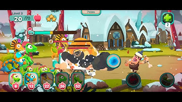 Dino Bash 2 Travel Through Time Island 6 Level 1