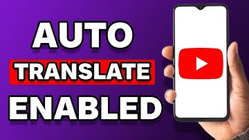How To Turn On Auto Translate In YouTube (Simple)