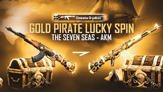 Gold Pirate AKM Lucky Spin | Seven Seas AKM | ArduzAi