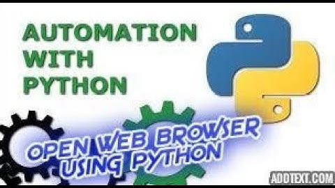Open Google Chrome using Python | Automation with Python |